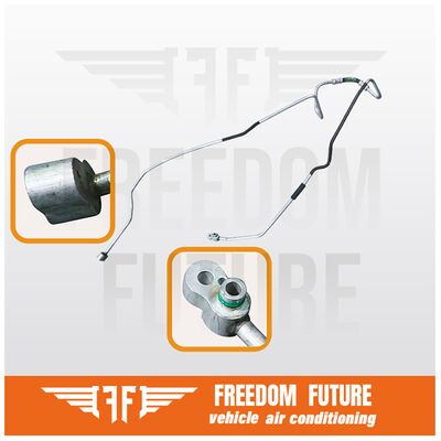 Tubo de descarga de ar condicionado de alumínio 7L6820722F Adequado para Volkswagen Touareg Audi Q7 4.0L 03-10